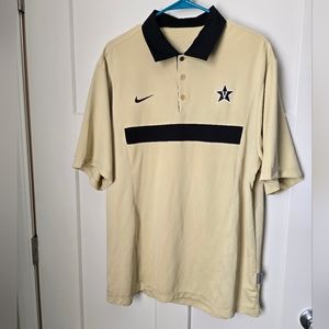 "Nike" mens polo Vanderbilt size Large